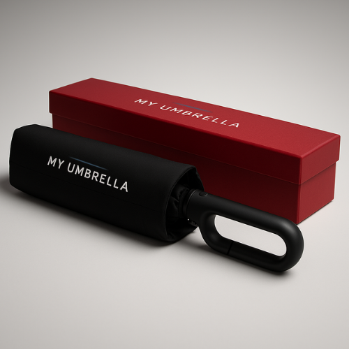 MY UMBRELLA - Parapluie Automatique Ultra-Résistant Noir